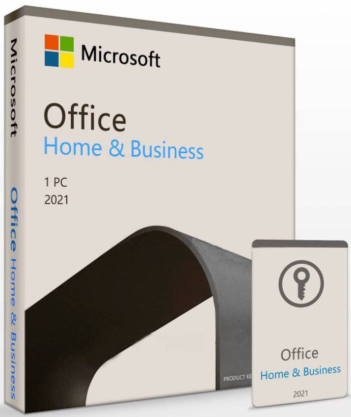 Microsoft Office 2021 Home and Business License Activation Key for 1 PC or MAC | Full Version | Retail Sealed Box | Australian Stock - INFINITE-ITECH