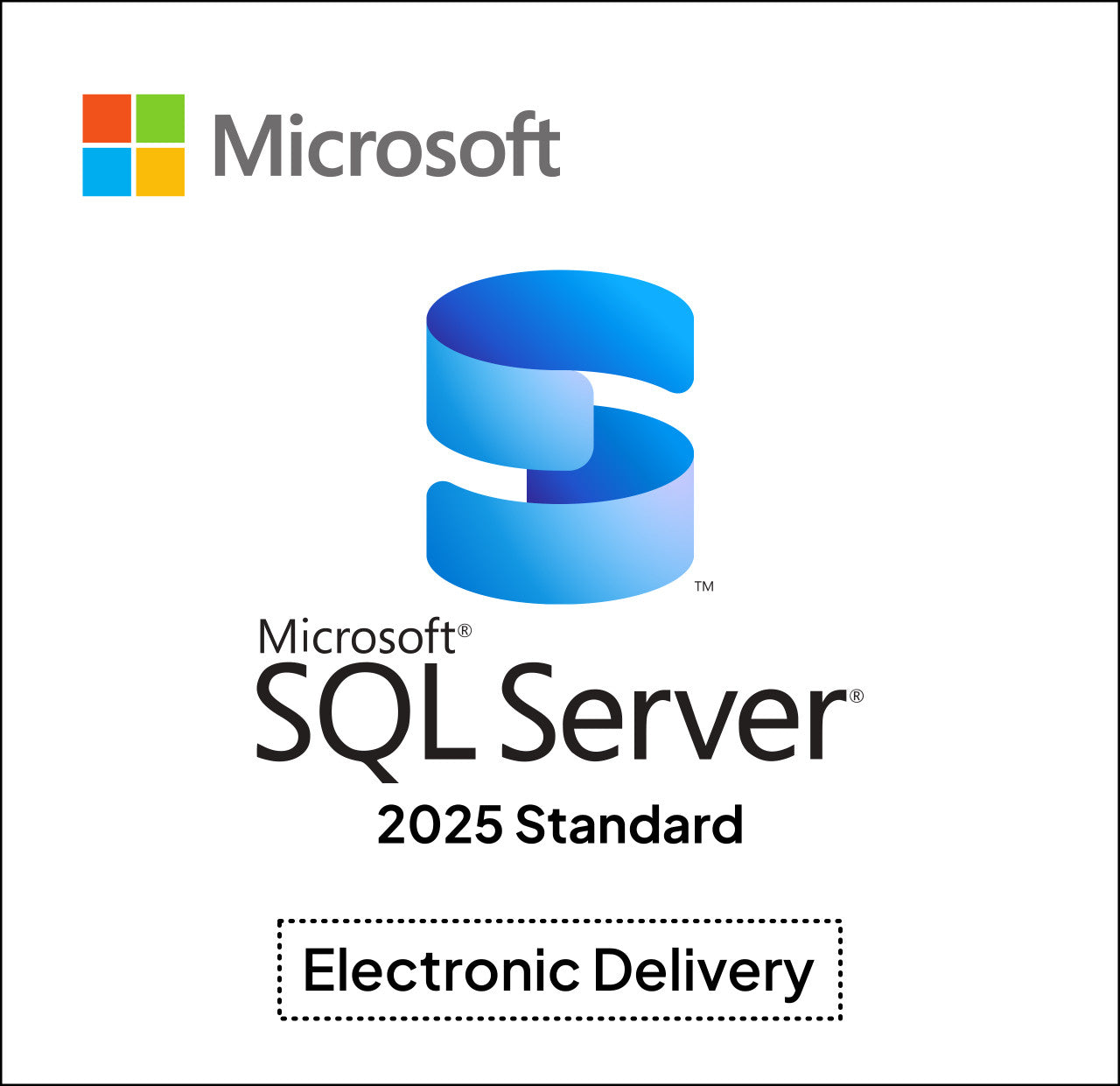 Microsoft SQL Server 2025 Standard | 16-Core | 1 Server - OLP | Genuine Retail Digital License | AUS STOCK | 7S1S001SWW