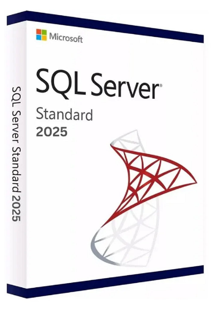 Microsoft SQL Server 2025 Standard | 16-Core | 1 Server - OLP | Genuine Retail Digital License | AUS STOCK | 7S1S001SWW