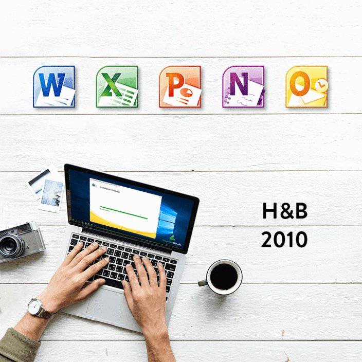 Microsoft Office 2010 Home and Business | Genuine Full Version | License - 1PC - INFINITE-ITECH