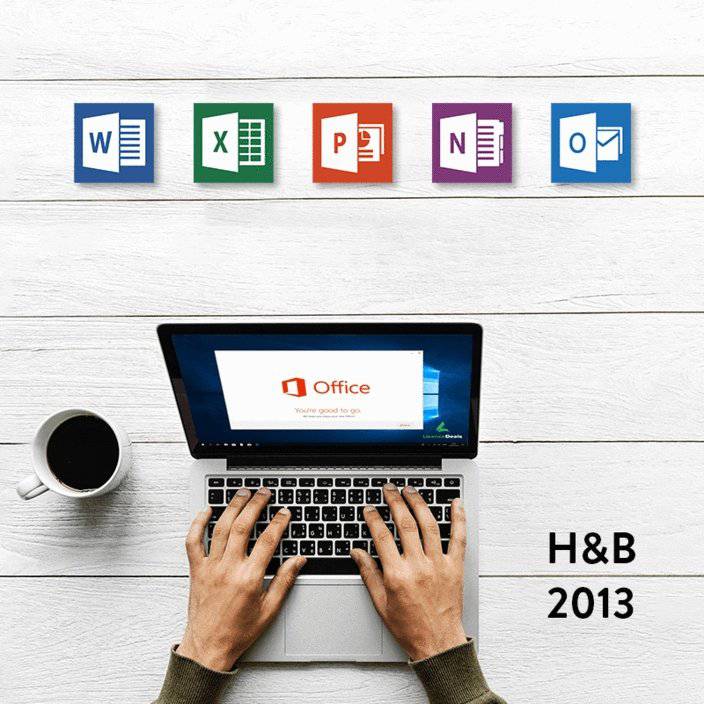 Microsoft Office 2013 Home and Business | Genuine Full Version | License - 1PC - INFINITE-ITECH