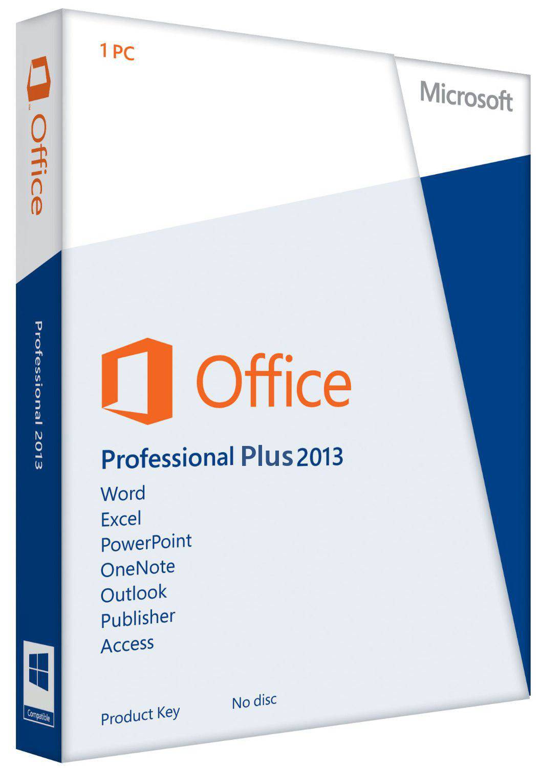 Microsoft Office 2013 Professional Plus | Genuine Full Version | License - 1PC - INFINITE-ITECH