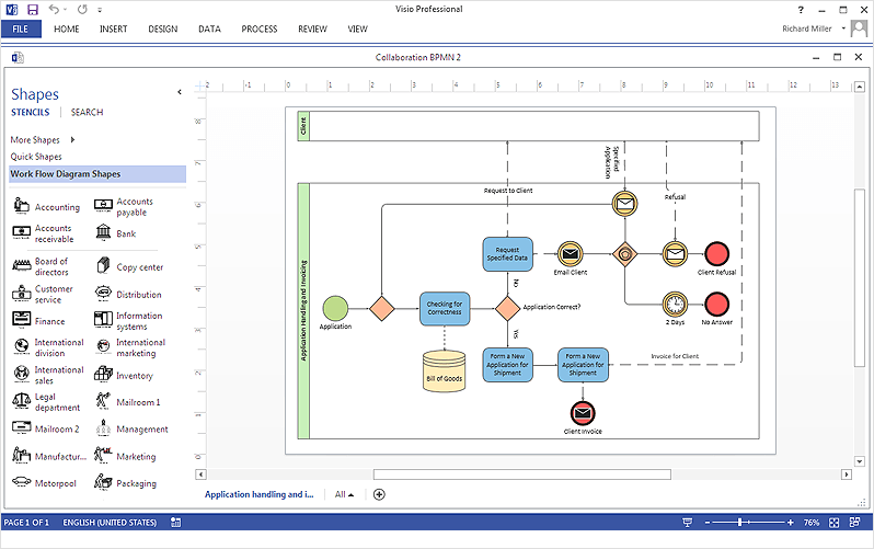 Microsoft Visio Professional 2019 | License Activation Key for 1 PC | Full Version | Australian Stock - INFINITE-ITECH