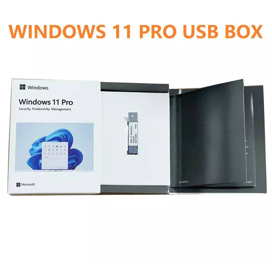 Microsoft Windows 11 Pro Retail FPP 64-Bit English USB Flash Drive | License Activation Key for 1 PC | Full Version | HAV-00163 | Australian Stock - INFINITE-ITECH