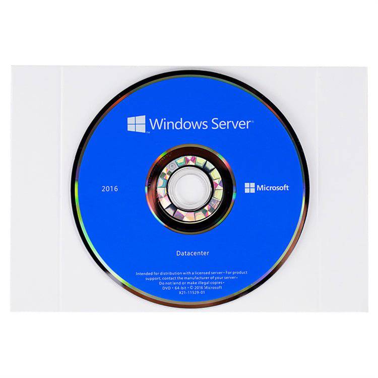 Microsoft Windows Server 2016 DataCenter COA key for 2CPU/2VM 24CORE OEM DVD Pack - INFINITE-ITECH