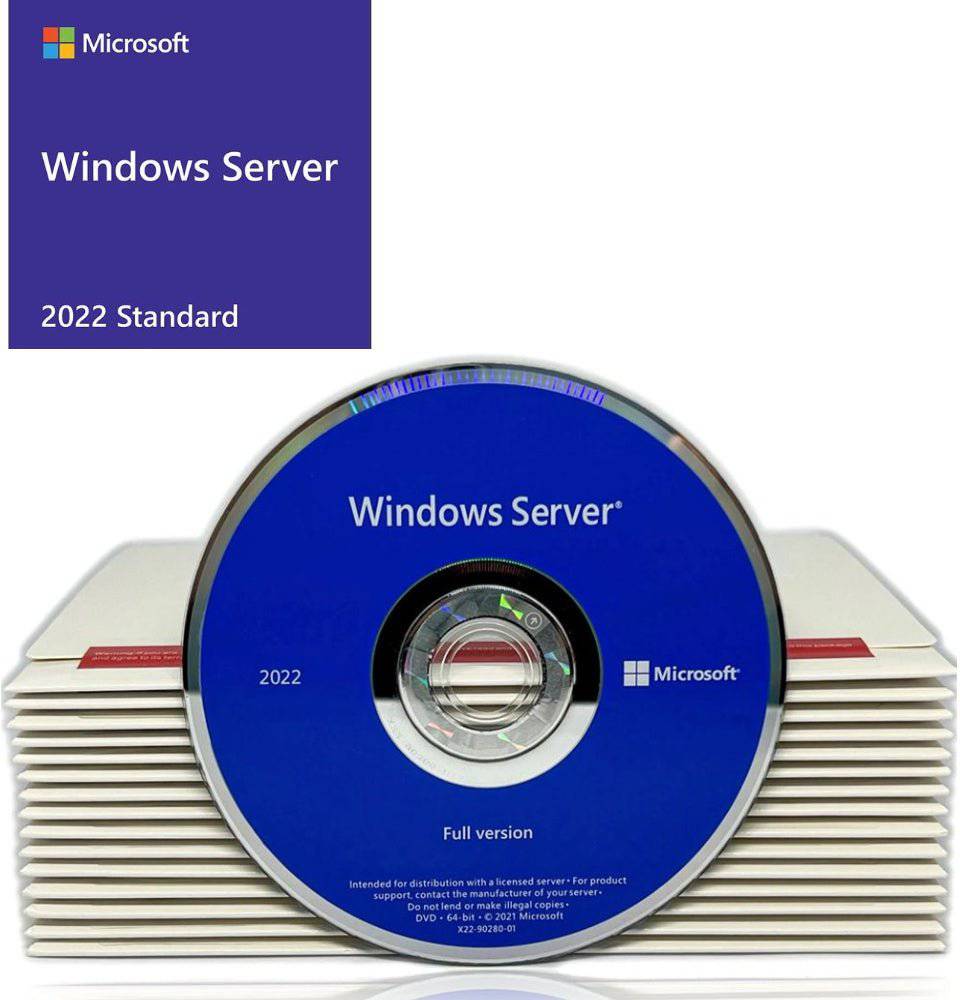 Windows Server Standard 2022 64Bit English 1pk DSP OEI DVD 16 Core | Physical Sealed Package (MPN: P73-08328) | Australian Stock - INFINITE-ITECH